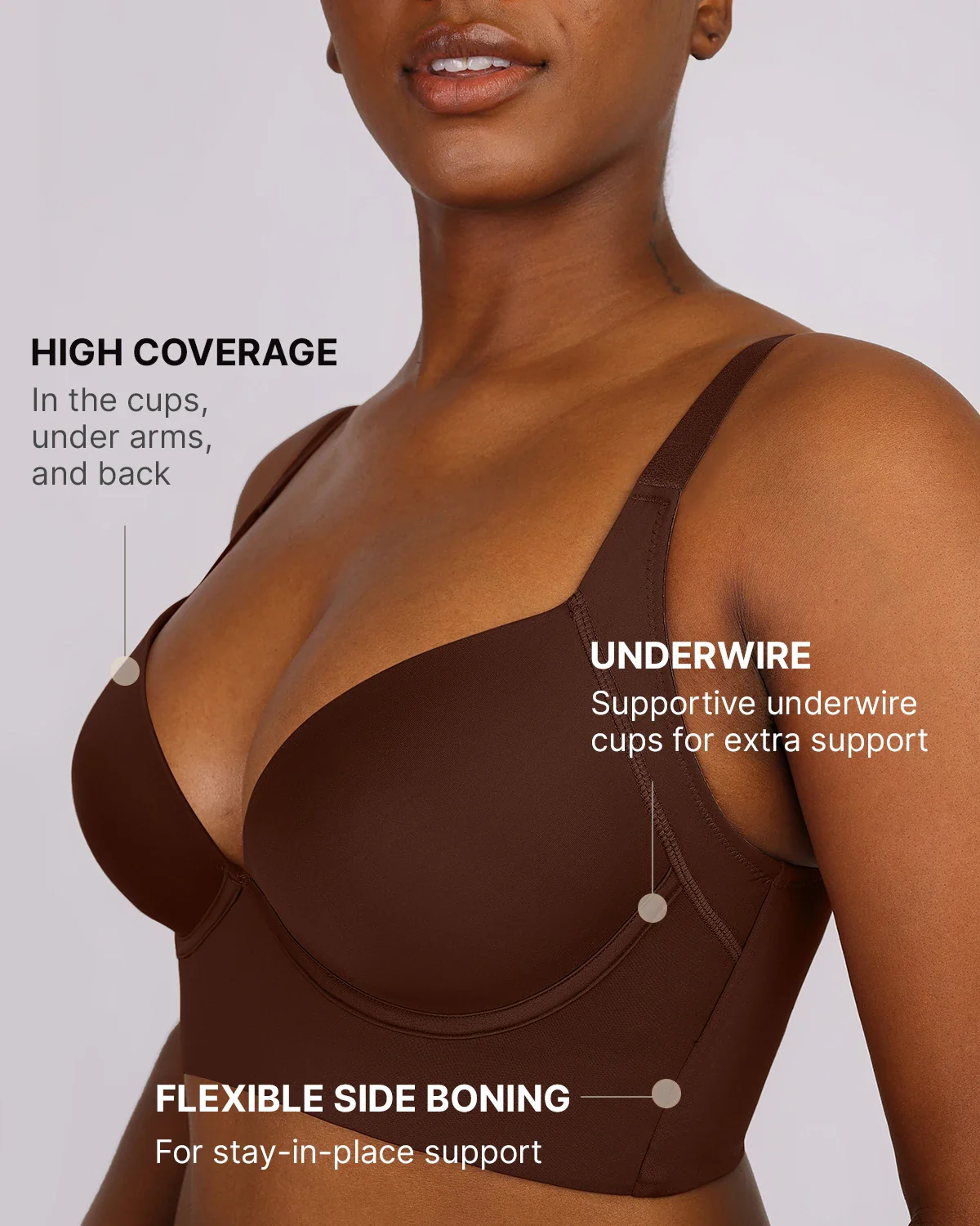 Bare Essentials™ AirSlim® Back Smoothing Underwire Push-Up Bra - Image 8